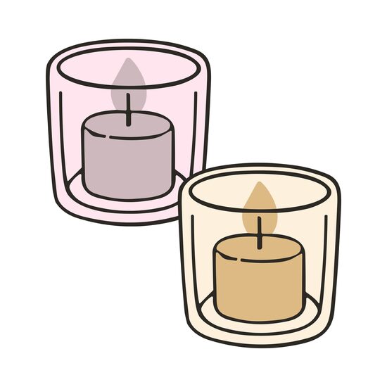 Komplekts (2 sveces)